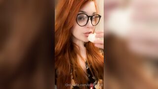 Olivewood (Olive Wood aka OliveWoodMFC) OnlyFans Leaks Red Head Slut is Horny Porn Video 424