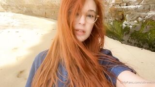 Olivewood (Olive Wood aka OliveWoodMFC) OnlyFans Leaks Red Head Slut is Horny Porn Video 122