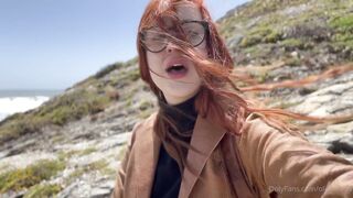 Olivewood (Olive Wood aka OliveWoodMFC) OnlyFans Leaks Red Head Slut is Horny Porn Video 20