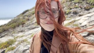 Olivewood (Olive Wood aka OliveWoodMFC) OnlyFans Leaks Red Head Slut is Horny Porn Video 20