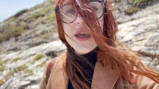 Olivewood (Olive Wood aka OliveWoodMFC) OnlyFans Leaks Red Head Slut is Horny Porn Video 20