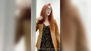 Olivewood (Olive Wood aka OliveWoodMFC) OnlyFans Leaks Red Head Slut is Horny Porn Video 454