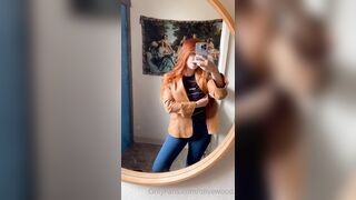 Olivewood (Olive Wood aka OliveWoodMFC) OnlyFans Leaks Red Head Slut is Horny Porn Video 108