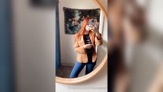 Olivewood (Olive Wood aka OliveWoodMFC) OnlyFans Leaks Red Head Slut is Horny Porn Video 108
