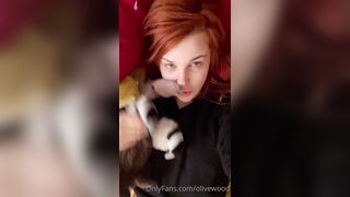 Olivewood (Olive Wood aka OliveWoodMFC) OnlyFans Leaks Red Head Slut is Horny Porn Video 129