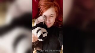 Olivewood (Olive Wood aka OliveWoodMFC) OnlyFans Leaks Red Head Slut is Horny Porn Video 129