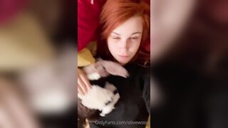 Olivewood (Olive Wood aka OliveWoodMFC) OnlyFans Leaks Red Head Slut is Horny Porn Video 129