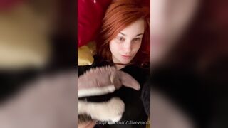 Olivewood (Olive Wood aka OliveWoodMFC) OnlyFans Leaks Red Head Slut is Horny Porn Video 129