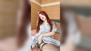 Olivewood (Olive Wood aka OliveWoodMFC) OnlyFans Leaks Red Head Slut is Horny Porn Video 317