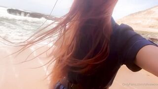 Olivewood (Olive Wood aka OliveWoodMFC) OnlyFans Leaks Red Head Slut is Horny Porn Video 121