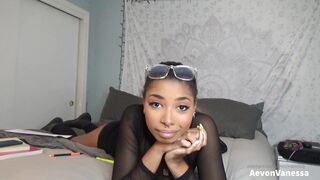 Aevonvan (Aevonvanessa aka Vanessa Aevon) OnlyFans Leaks Sexy Ebony Nude Porn Video 35