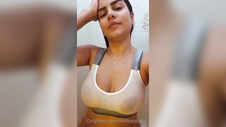Maleepradoficial (Ale aka Maleeprado1) OnlyFans Leaks Colombian Amputee Hot Model Porn Video 28