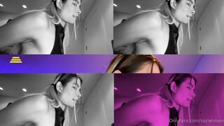 Saylervixen (Sayler Vixen) OnlyFans Leaks DVPQueen Hotwife and Grad Student Enjoys Big Cocks Porn 160