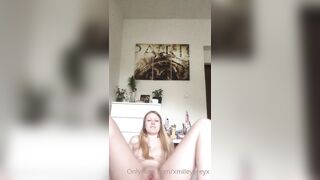 Xmileygreyx (Miley Grey aka mileygreyfeet) OnlyFans Leaks mileygrey 18 years old blondie Porn Video 5