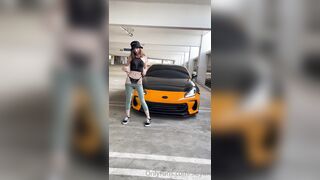 Slaydn (slaydnfox aka pnwdriven) OnlyFans Leaks brz_slaydn Cute Redhead Car Girl Next Door 10