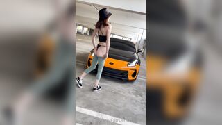 Slaydn (slaydnfox aka pnwdriven) OnlyFans Leaks brz_slaydn Cute Redhead Car Girl Next Door 10