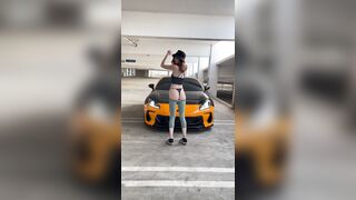 Slaydn (slaydnfox aka pnwdriven) OnlyFans Leaks brz_slaydn Cute Redhead Car Girl Next Door 10
