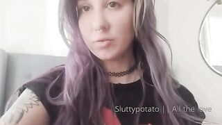 Sluttypotato (Ashe aka Slutty Potato) OnlyFans Leaks MissAsheGrey potatosoup xcherrypotato Happening Porn 128