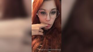 Olivewood (Olive Wood aka OliveWoodMFC) OnlyFans Leaks Red Head Slut is Horny Porn Video 277