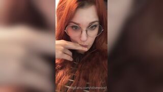 Olivewood (Olive Wood aka OliveWoodMFC) OnlyFans Leaks Red Head Slut is Horny Porn Video 277