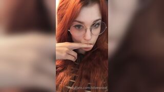 Olivewood (Olive Wood aka OliveWoodMFC) OnlyFans Leaks Red Head Slut is Horny Porn Video 277