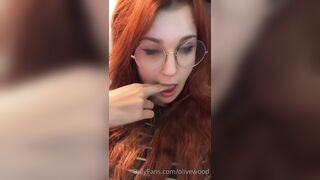 Olivewood (Olive Wood aka OliveWoodMFC) OnlyFans Leaks Red Head Slut is Horny Porn Video 277