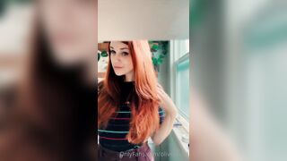 Olivewood (Olive Wood aka OliveWoodMFC) OnlyFans Leaks Red Head Slut is Horny Porn Video 221