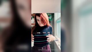 Olivewood (Olive Wood aka OliveWoodMFC) OnlyFans Leaks Red Head Slut is Horny Porn Video 221