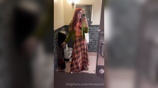Olivewood (Olive Wood aka OliveWoodMFC) OnlyFans Leaks Red Head Slut is Horny Porn Video 216