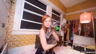 Olivewood (Olive Wood aka OliveWoodMFC) OnlyFans Leaks Red Head Slut is Horny Porn Video 7