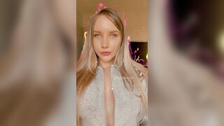 Zaraxyazmin (Zara Yazmin aka zaraxyaz) OnlyFans Leaks 19 years old Sexy Blondie Porn Video 5