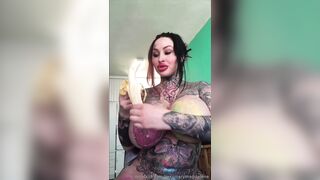 Sexymarymagdalene (Mary Magdalene aka xomarym) OnlyFans Leaks Tattoo Suicide Girl Gone Crazy Porn Video 95