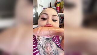 Sexymarymagdalene (Mary Magdalene aka xomarym) OnlyFans Leaks Tattoo Suicide Girl Gone Crazy Porn Video 128