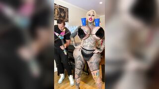 Sexymarymagdalene (Mary Magdalene aka xomarym) OnlyFans Leaks Tattoo Suicide Girl Gone Crazy Porn Video 87