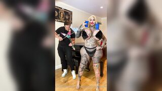 Sexymarymagdalene (Mary Magdalene aka xomarym) OnlyFans Leaks Tattoo Suicide Girl Gone Crazy Porn Video 87