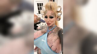 Sexymarymagdalene (Mary Magdalene aka xomarym) OnlyFans Leaks Tattoo Suicide Girl Gone Crazy Porn Video 84