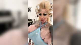 Sexymarymagdalene (Mary Magdalene aka xomarym) OnlyFans Leaks Tattoo Suicide Girl Gone Crazy Porn Video 84