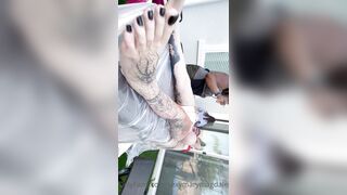 Sexymarymagdalene (Mary Magdalene aka xomarym) OnlyFans Leaks Tattoo Suicide Girl Gone Crazy Porn Video 92