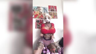 Sexymarymagdalene (Mary Magdalene aka xomarym) OnlyFans Leaks Tattoo Suicide Girl Gone Crazy Porn Video 71