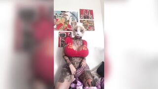 Sexymarymagdalene (Mary Magdalene aka xomarym) OnlyFans Leaks Tattoo Suicide Girl Gone Crazy Porn Video 71