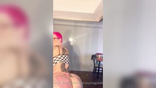 Sexymarymagdalene (Mary Magdalene aka xomarym) OnlyFans Leaks Tattoo Suicide Girl Gone Crazy Porn Video 28
