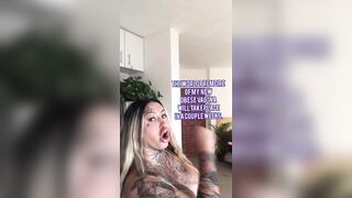 Sexymarymagdalene (Mary Magdalene aka xomarym) OnlyFans Leaks Tattoo Suicide Girl Gone Crazy Porn Video 75
