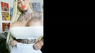 Sexymarymagdalene (Mary Magdalene aka xomarym) OnlyFans Leaks Tattoo Suicide Girl Gone Crazy Porn Video 67