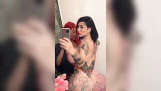 Sexymarymagdalene (Mary Magdalene aka xomarym) OnlyFans Leaks Tattoo Suicide Girl Gone Crazy Porn Video 17