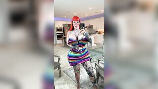 Sexymarymagdalene (Mary Magdalene aka xomarym) OnlyFans Leaks Tattoo Suicide Girl Gone Crazy Porn Video 94