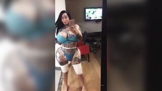 Sexymarymagdalene (Mary Magdalene aka xomarym) OnlyFans Leaks Tattoo Suicide Girl Gone Crazy Porn Video 57
