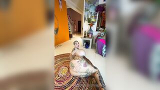 Sexymarymagdalene (Mary Magdalene aka xomarym) OnlyFans Leaks Tattoo Suicide Girl Gone Crazy Porn Video 66