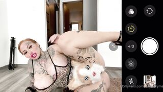 Sexymarymagdalene (Mary Magdalene aka xomarym) OnlyFans Leaks Tattoo Suicide Girl Gone Crazy Porn Video 9