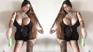 Sexymarymagdalene (Mary Magdalene aka xomarym) OnlyFans Leaks Tattoo Suicide Girl Gone Crazy Porn Video 42