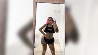 Sexymarymagdalene (Mary Magdalene aka xomarym) OnlyFans Leaks Tattoo Suicide Girl Gone Crazy Porn Video 123